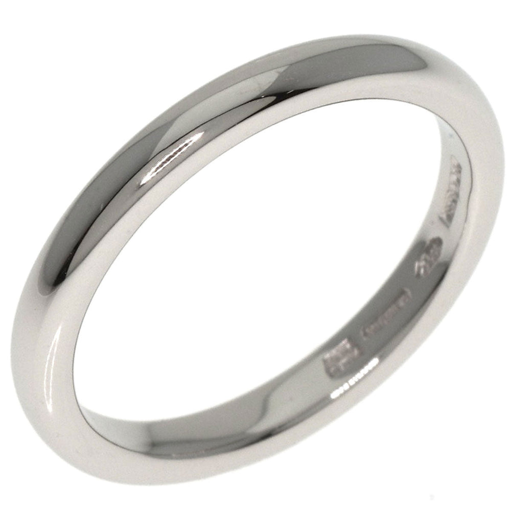 BVLGARI Ring PT950 Silver Feddy wedding Women Used Authentic