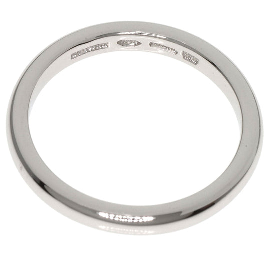 BVLGARI Ring PT950 Silver Feddy wedding Women Used Authentic