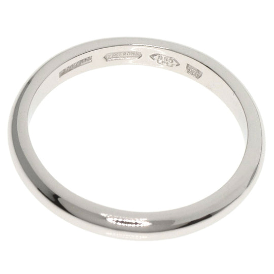 BVLGARI Ring PT950 Silver Feddy wedding Women Used Authentic