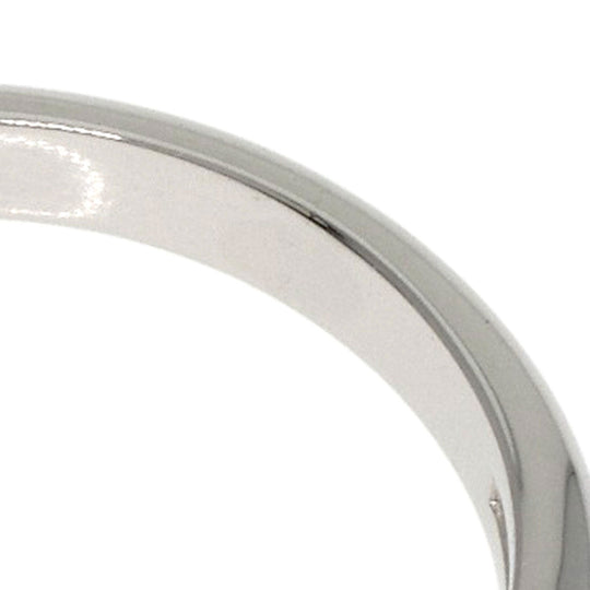 BVLGARI Ring PT950 Silver Feddy wedding Women Used Authentic