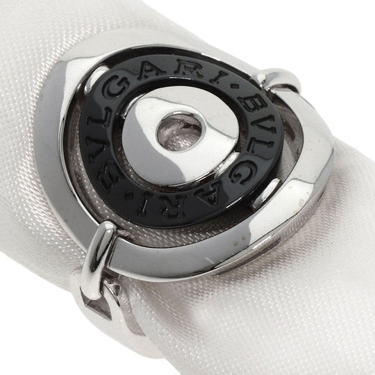 BVLGARI Ring K18WG Silver Asturale Cerki Women Used Authentic