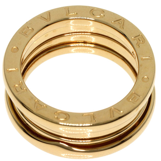 BVLGARI Ring 18K Yellow Gold gold B-zero1 B-zero One 2 Band #48 Women Used Authentic