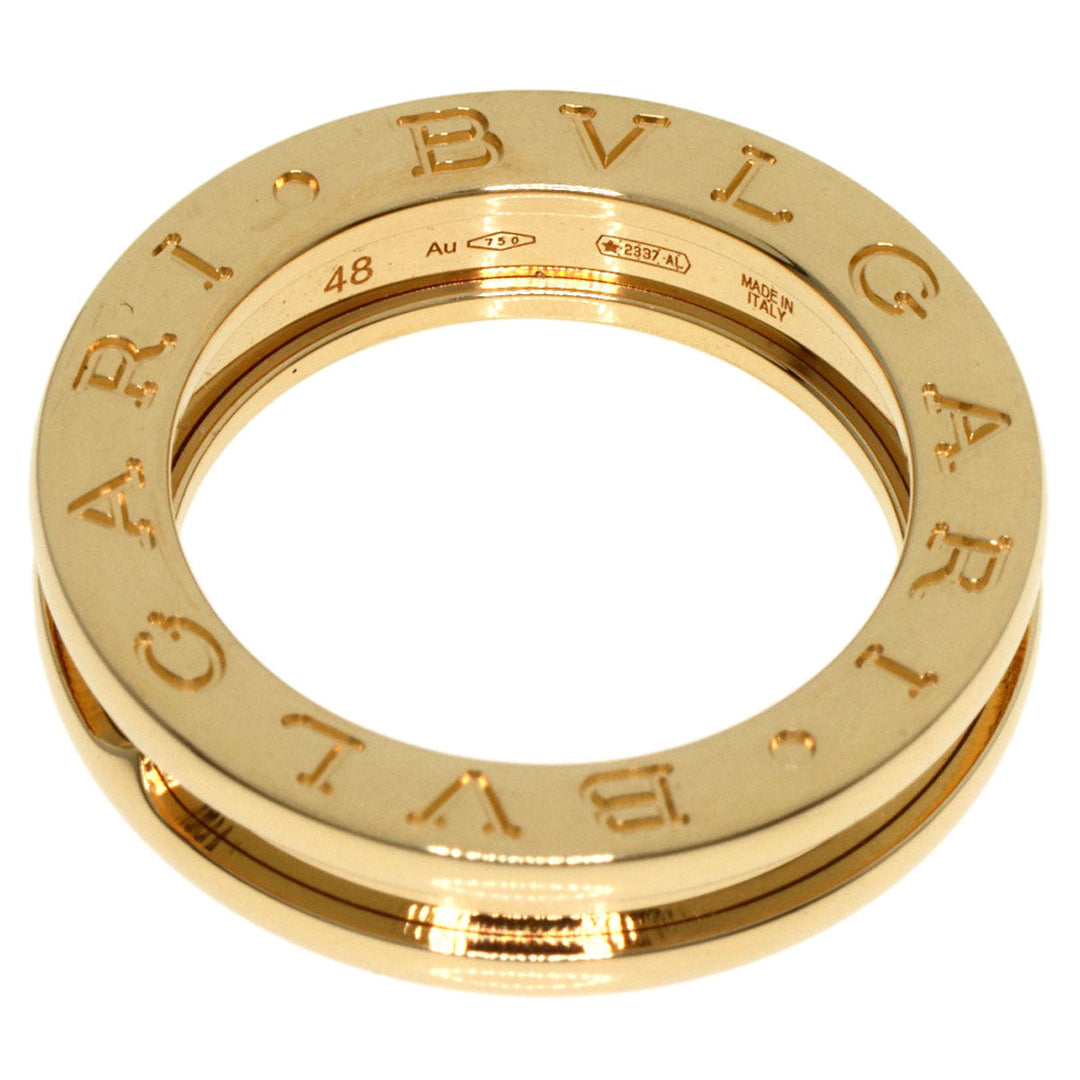 BVLGARI Ring 18K Yellow Gold gold B-zero1 B-zero One 1 Band XS #48