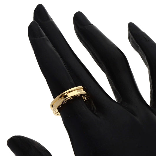 BVLGARI Ring 18K Yellow Gold gold B-zero1 B-zero One 1 Band XS #48