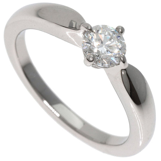 BVLGARI Ring PT950 Silver Dedicata A Venice Women Used Authentic