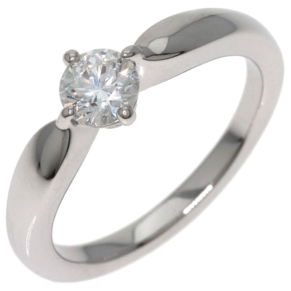 BVLGARI Ring PT950 Silver Dedicata A Venice Women Used Authentic