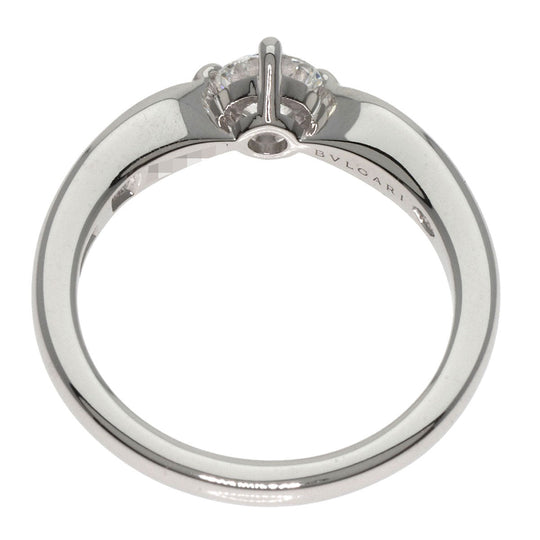 BVLGARI Ring PT950 Silver Dedicata A Venice Women Used Authentic