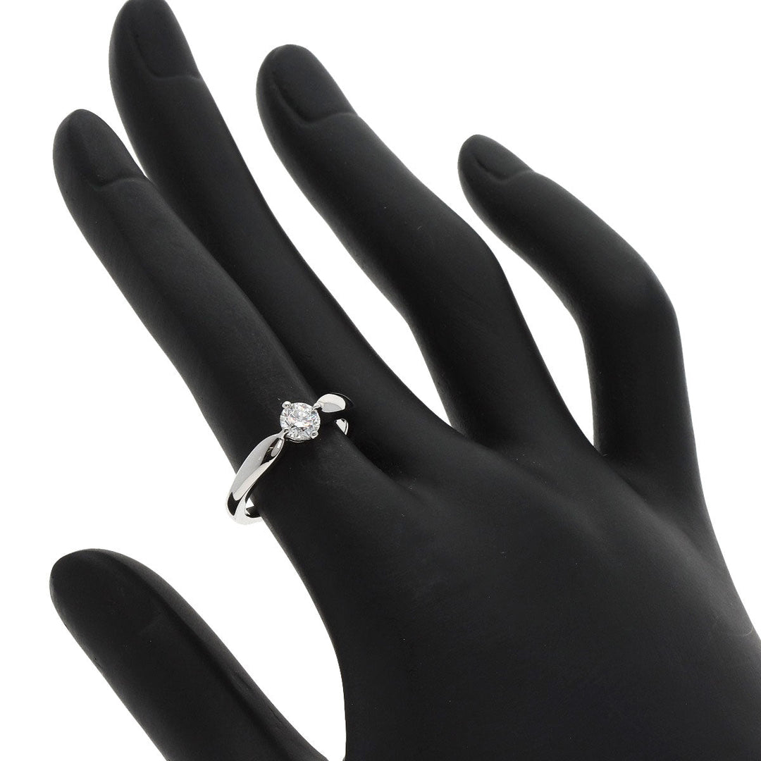 BVLGARI Ring PT950 Silver Dedicata A Venice Women Used Authentic