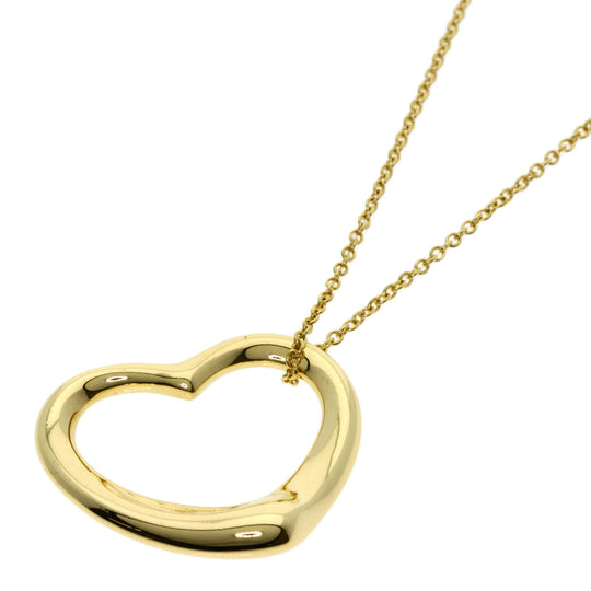 TIFFANY&Co. Necklace 18K Yellow Gold gold Open heart