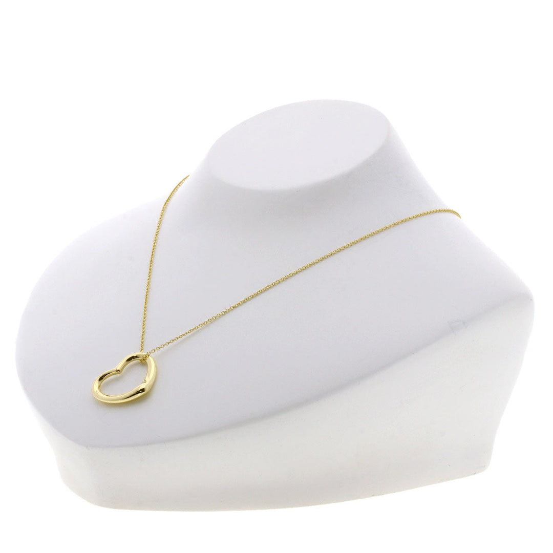 TIFFANY&Co. Necklace 18K Yellow Gold gold Open heart