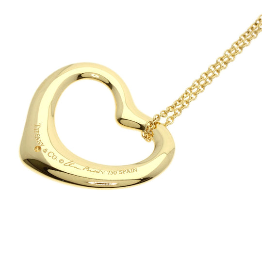 TIFFANY&Co. Necklace 18K Yellow Gold gold Open heart