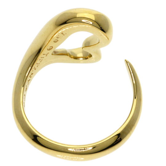 TIFFANY&Co. Ring 18K Yellow Gold gold Open heart Women Used Authentic