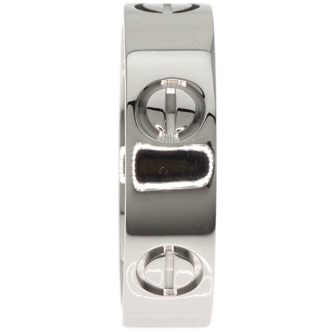 CARTIER Ring PT950 Silver Love Ring #54