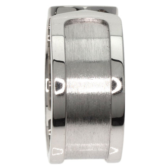 CARTIER Ring K18WG Silver C2 ring LM # 57 Women Used Authentic