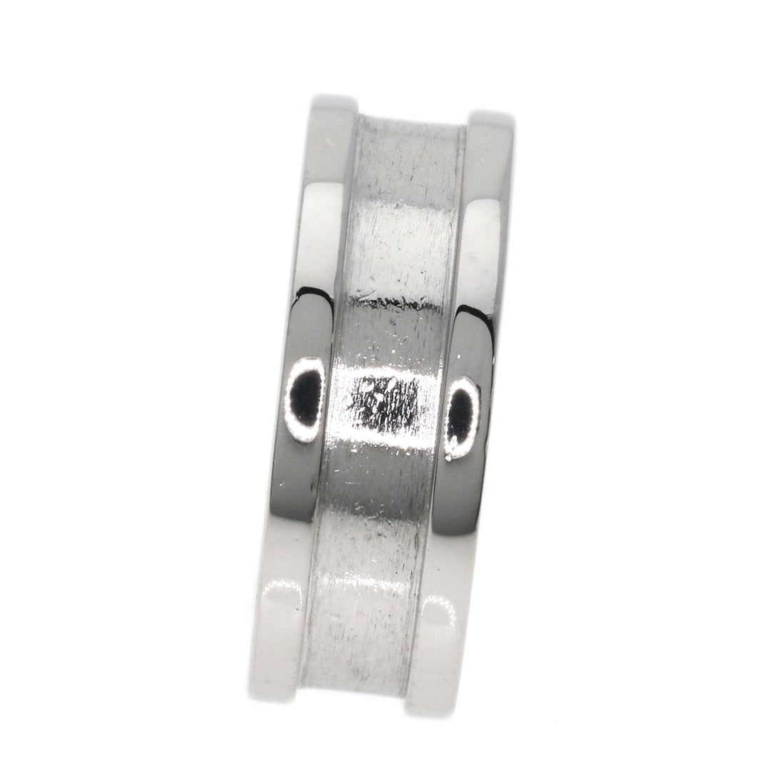 CARTIER Ring K18WG Silver C2 ring # 49 Women Used Authentic