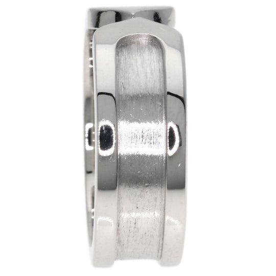 CARTIER Ring K18WG Silver C2 ring # 49 Women Used Authentic