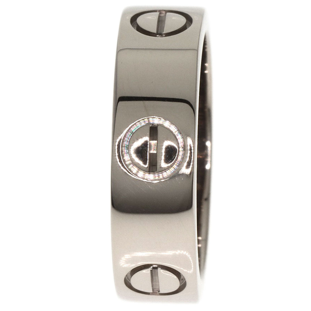 CARTIER Ring K18WG Silver Love Ring #51