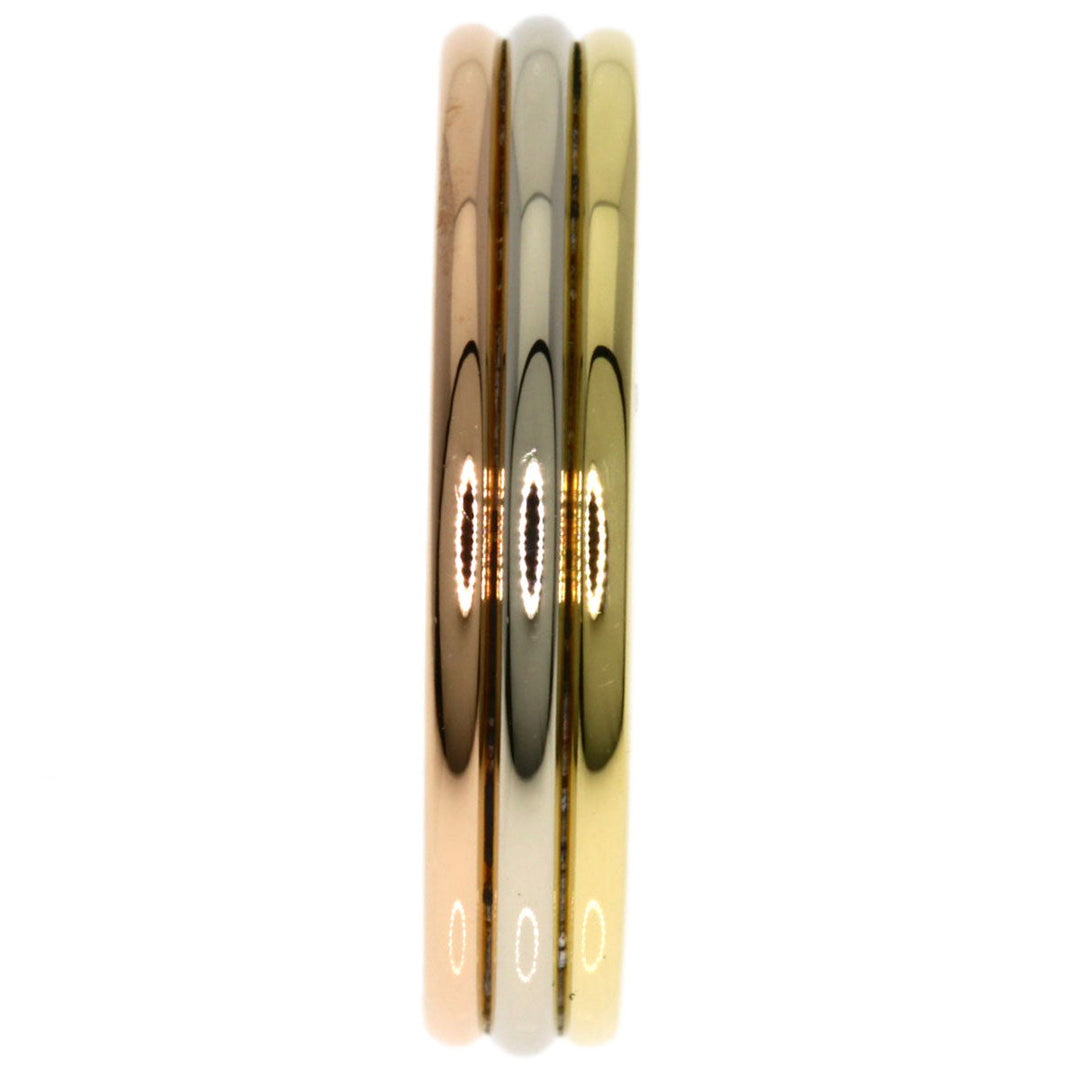 CARTIER Ring 18K Yellow Gold gold Three color # 50