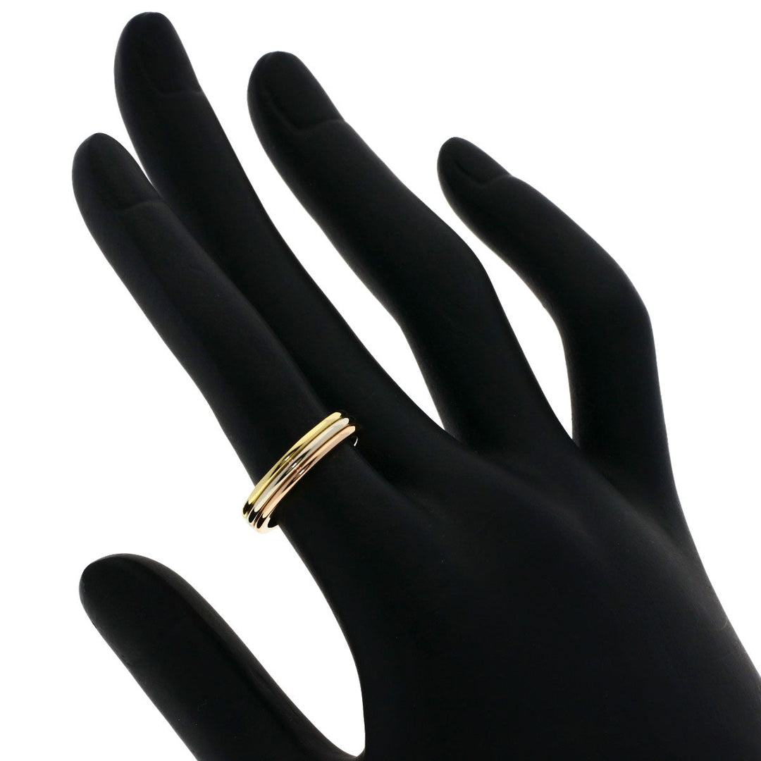 CARTIER Ring 18K Yellow Gold gold Three color # 50