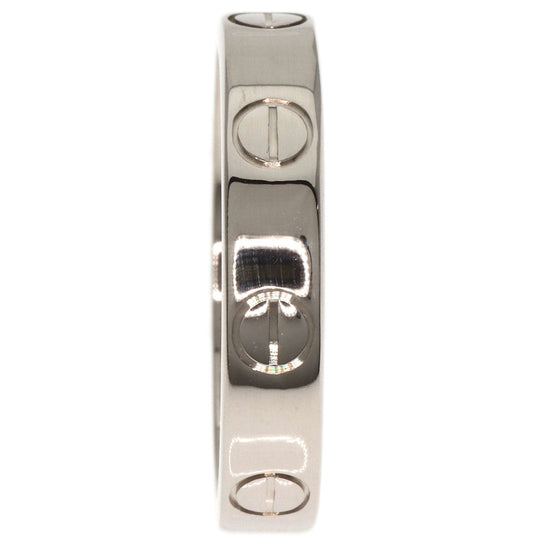 CARTIER Ring K18WG Silver Mini Love Ring #49