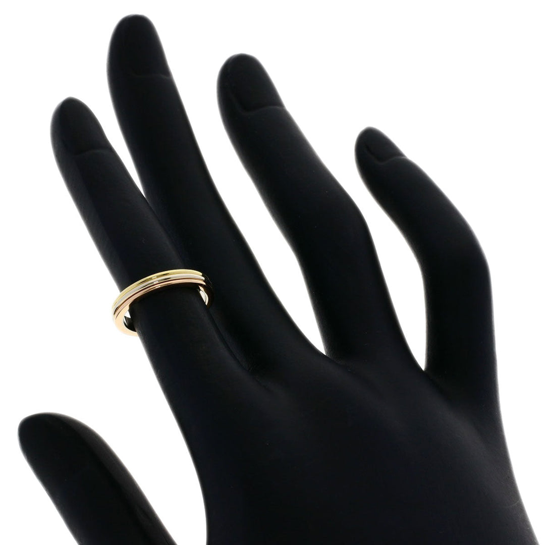 CARTIER Ring 18K Yellow Gold gold Three Color #45
