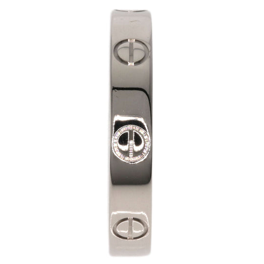 CARTIER Ring K18WG Silver Mini Love Ring #58