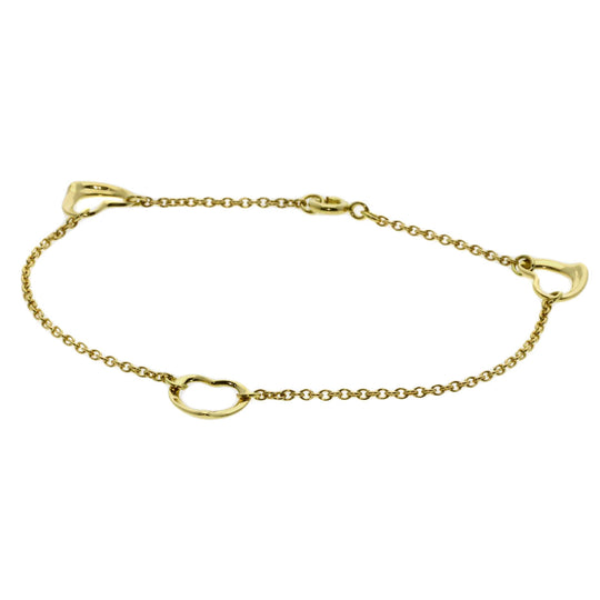 TIFFANY&Co. bracelet 18K Yellow Gold gold Open heart