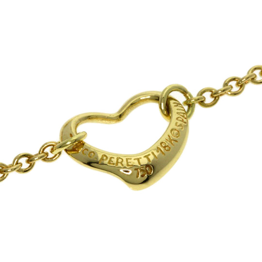 TIFFANY&Co. bracelet 18K Yellow Gold gold Open heart