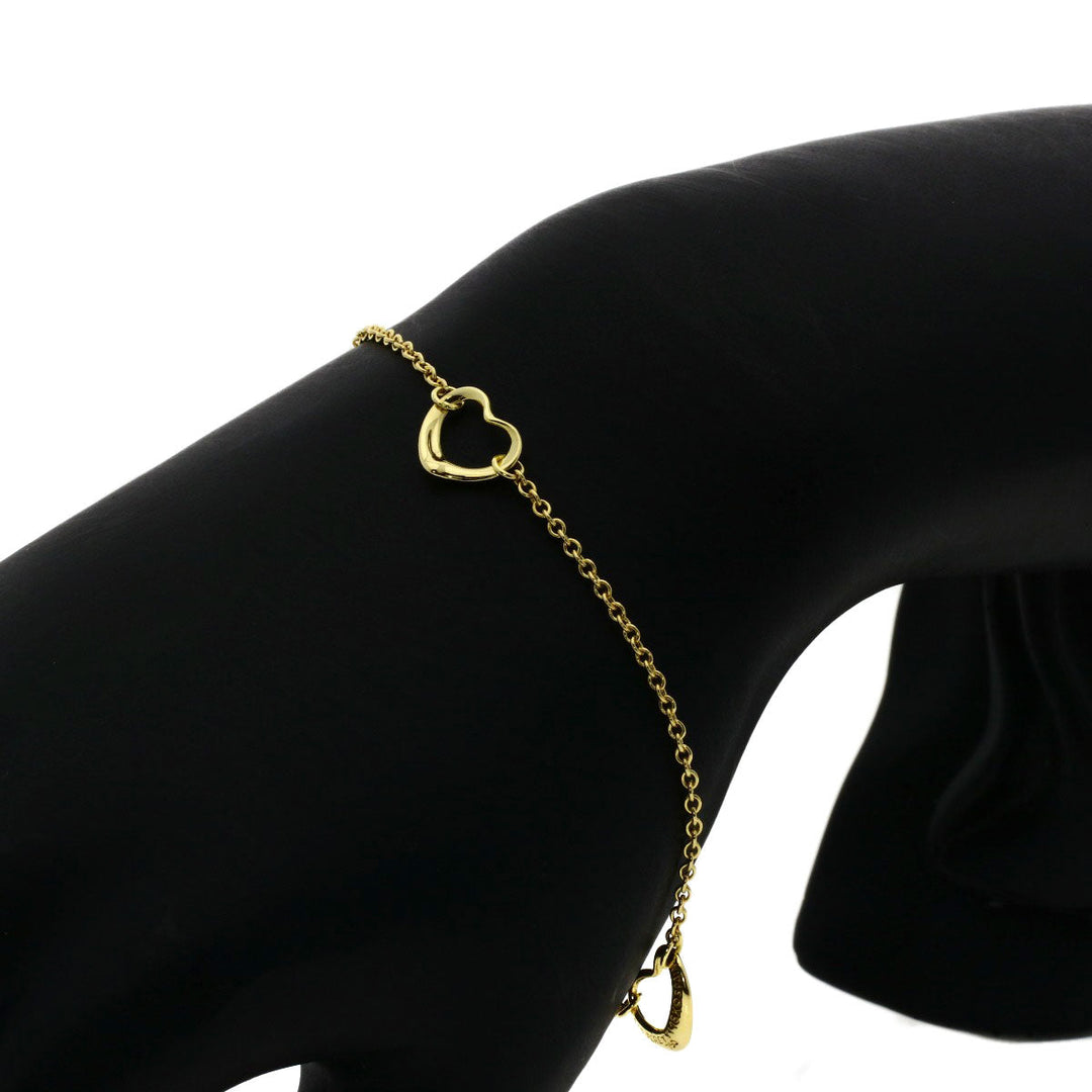 TIFFANY&Co. bracelet 18K Yellow Gold gold Open heart