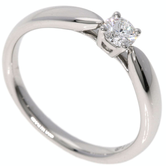 TIFFANY&Co. Ring PT950 Silver Harmony diamond Women Used Authentic
