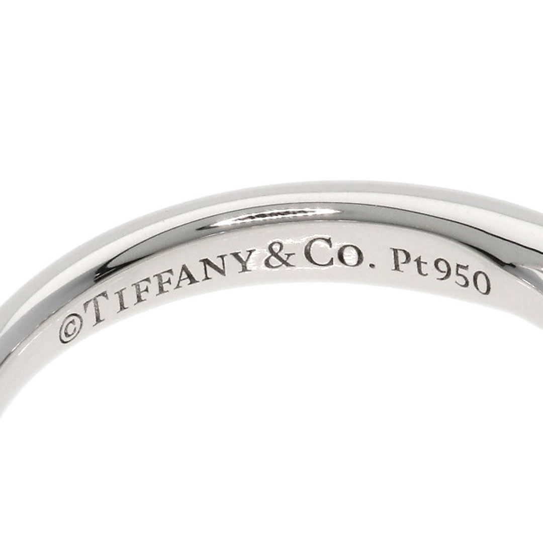 TIFFANY&Co. Ring PT950 Silver Harmony diamond Women Used Authentic