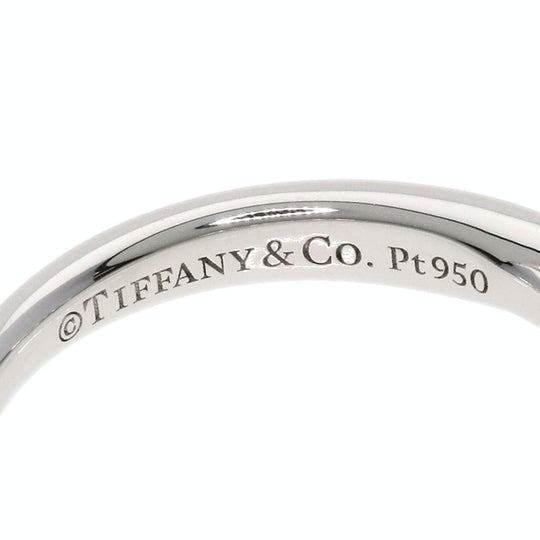 TIFFANY&Co. Ring PT950 Silver Harmony diamond Women Used Authentic