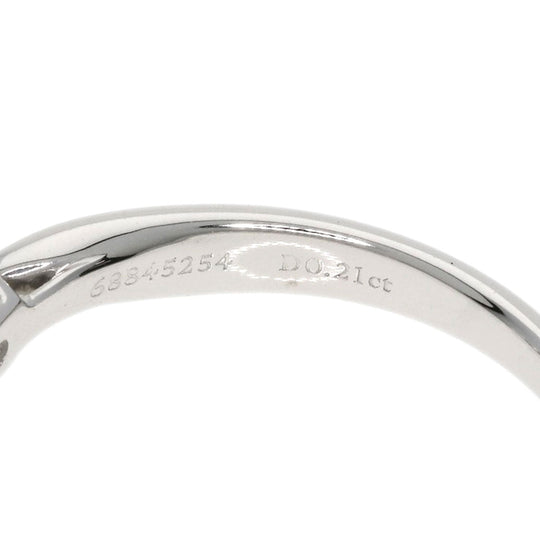TIFFANY&Co. Ring PT950 Silver Harmony diamond