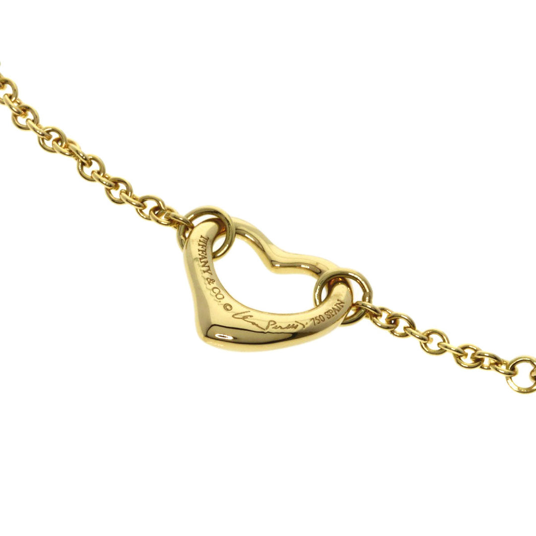 TIFFANY&Co. bracelet 18K Yellow Gold gold 5P open heart