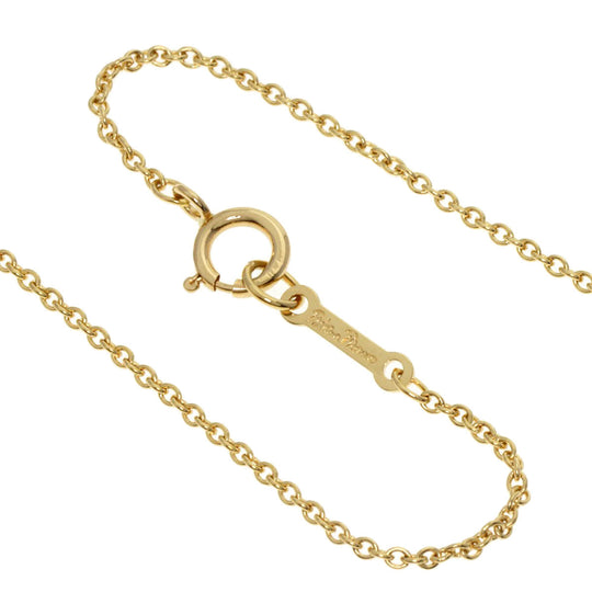 TIFFANY&Co. Necklace 18K Yellow Gold gold Graffiti X Kiss Paloma Picasso Women Used Authentic