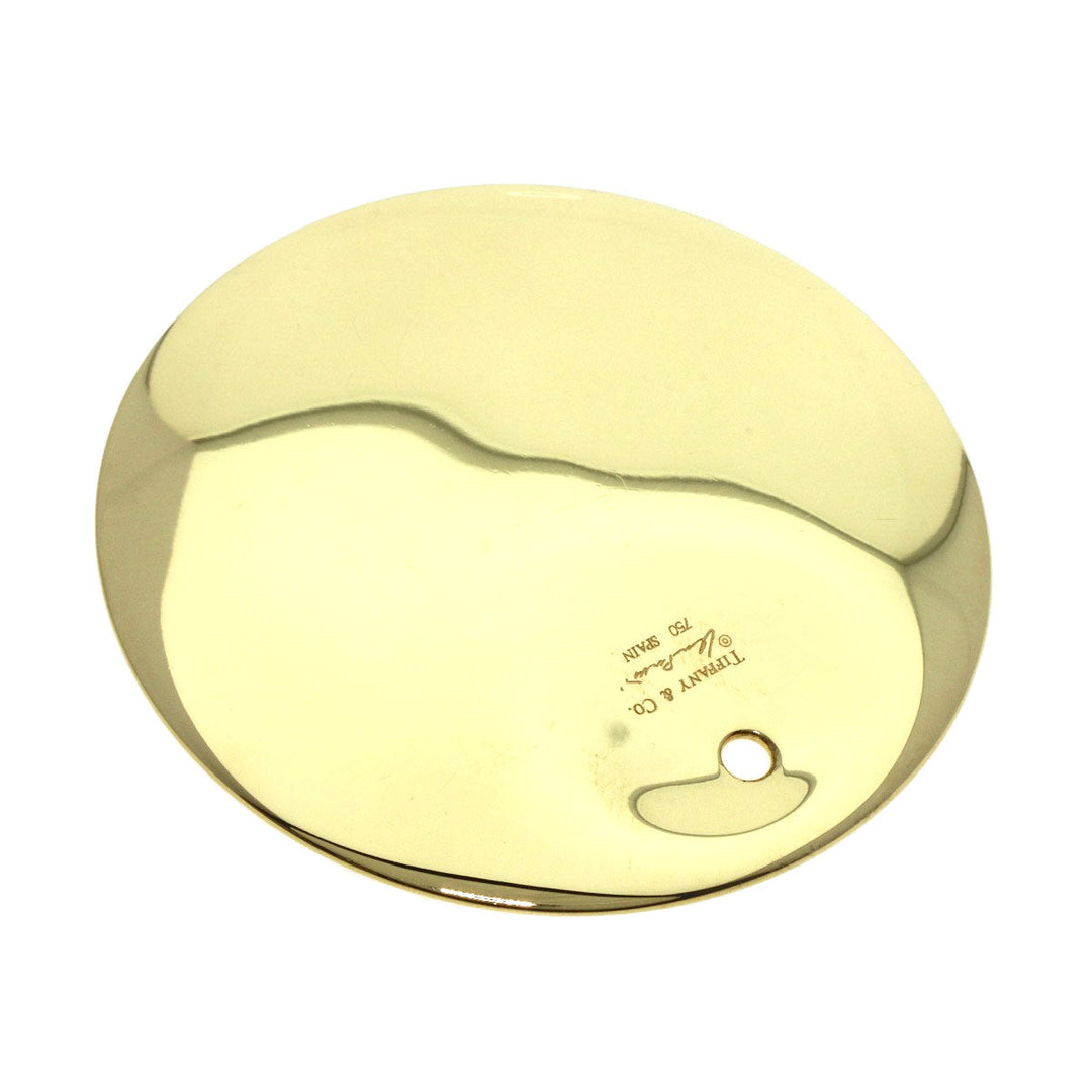 TIFFANY&Co. Pendant top 18K Yellow Gold gold Circle Elsa Peretti Women Used Authentic