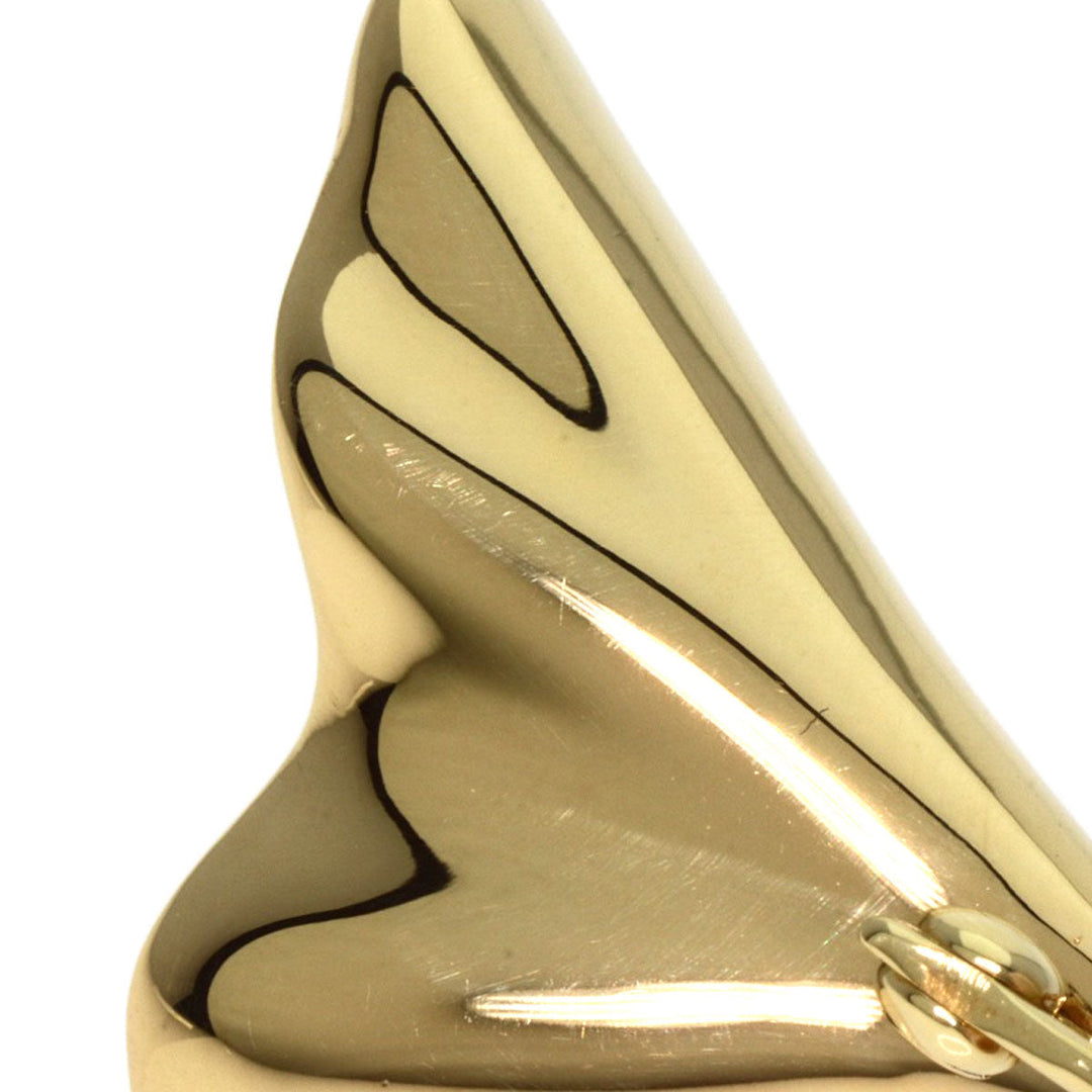 TIFFANY&Co. Brooch 18K Yellow Gold gold Ginkgo motif Women Used Authentic