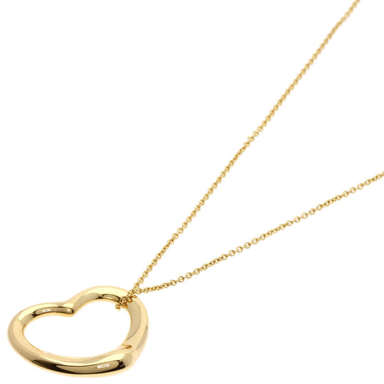 TIFFANY&Co. Necklace 18K Yellow Gold gold Open heart