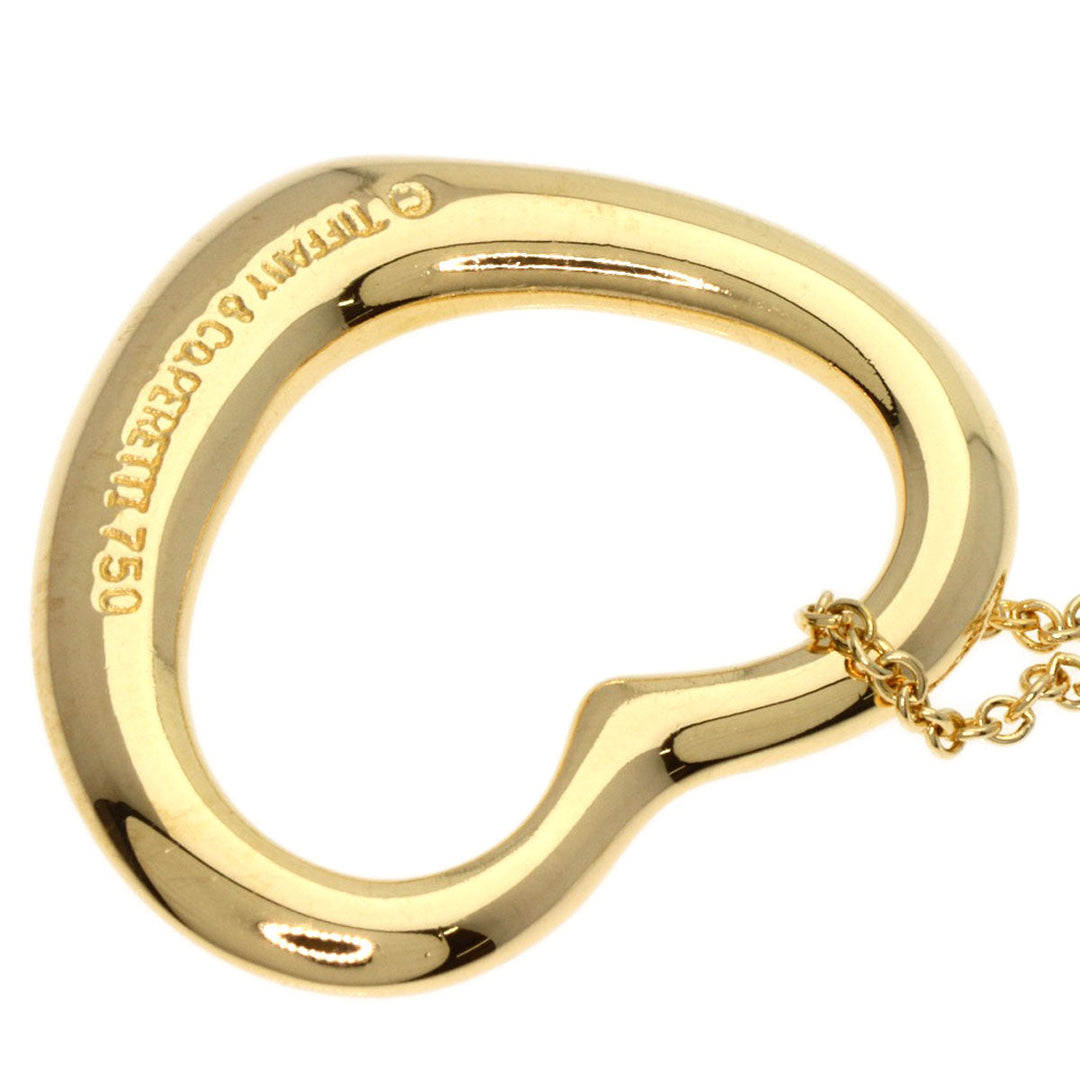 TIFFANY&Co. Necklace 18K Yellow Gold gold Open heart
