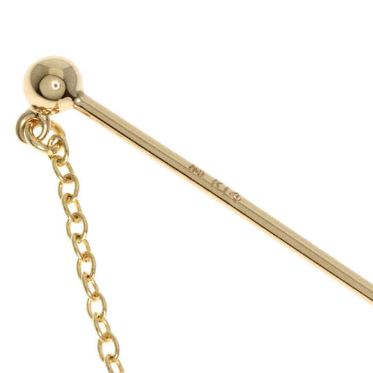 MIKIMOTO Brooch K14YG gold Pearl Pin Brooch Women Used Authentic