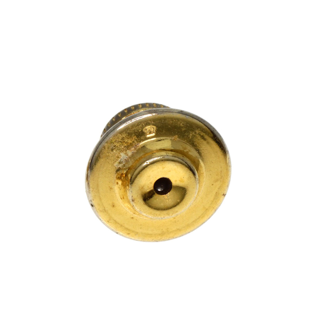 MIKIMOTO Brooch 18K Yellow Gold gold Pearl Ribbon Pin Brooch Women Used Authentic