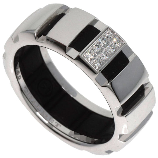 Chaumet Ring K18WG Silver Class One Diamond SM #51