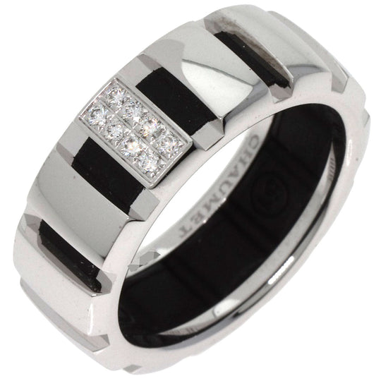 Chaumet Ring K18WG Silver Class One Diamond SM #51