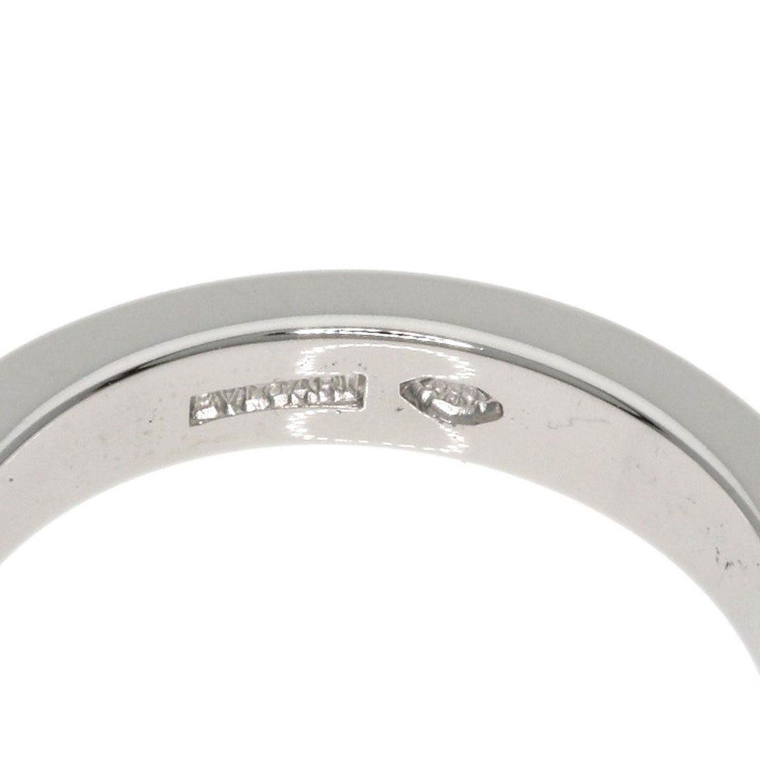 BVLGARI Ring PT950 Silver Corona Diamond Women Used Authentic