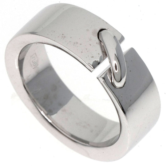 Chaumet Ring K18WG Silver Lian de Chaumet Women Used Authentic