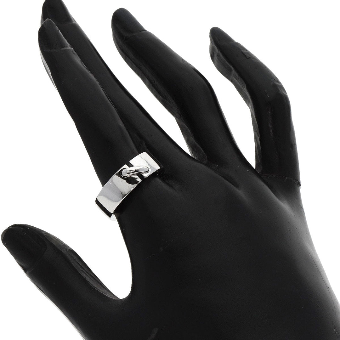 Chaumet Ring K18WG Silver Lian de Chaumet Women Used Authentic