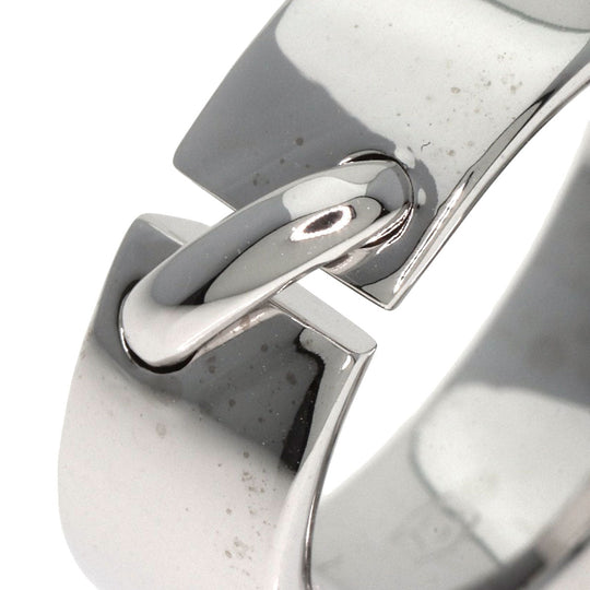 Chaumet Ring K18WG Silver Lian de Chaumet Women Used Authentic