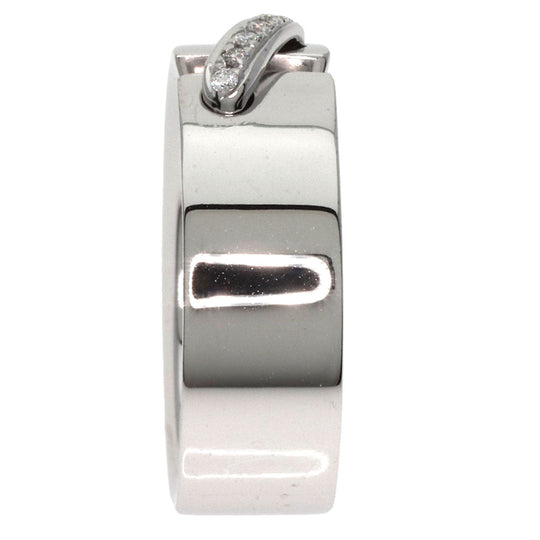 Chaumet Ring K18WG Silver Lian de Chaumet Diamond Women Used Authentic