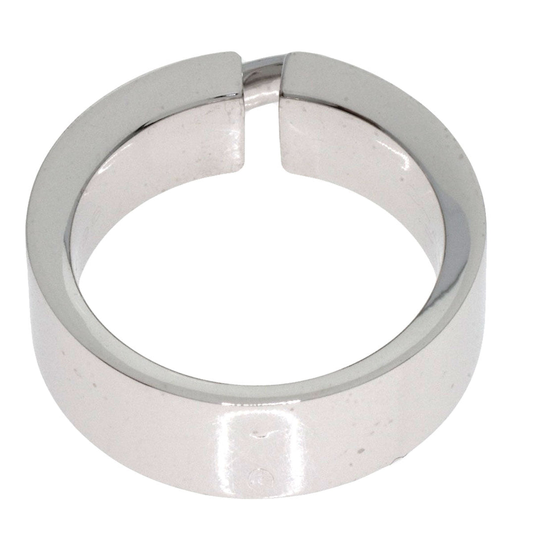 Chaumet Ring K18WG Silver Lian de Chaumet Diamond Women Used Authentic