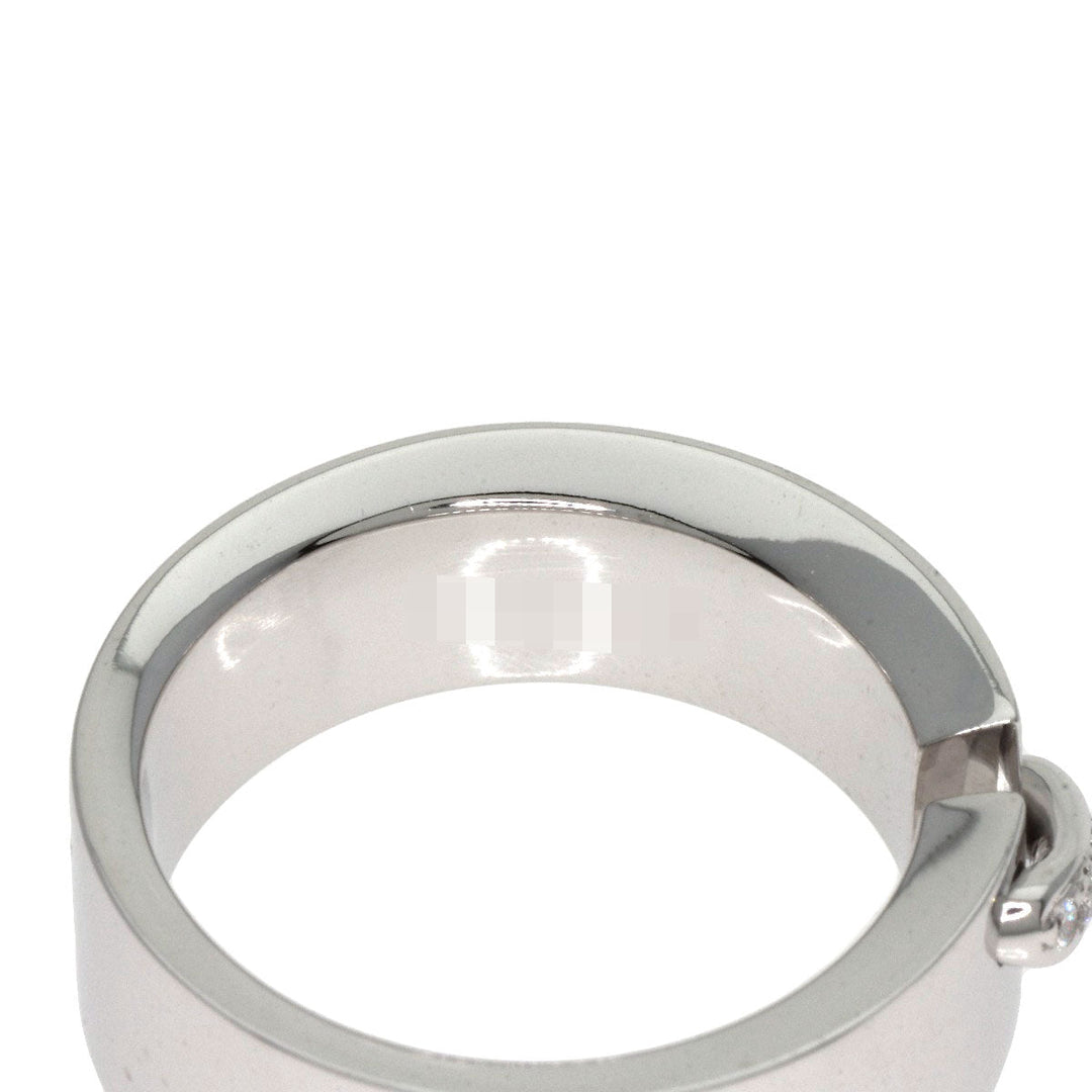 Chaumet Ring K18WG Silver Lian de Chaumet Diamond Women Used Authentic